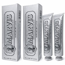 2 Pcs Marvis Smokers Whitening Mint Toothpaste 85ml Fluoride – Original Italian
