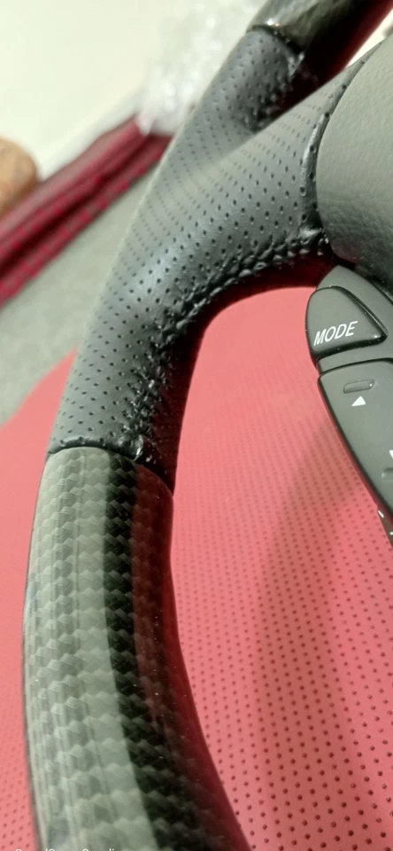 Volante de fibra de carbono para Toyota Soarer UZZ40 / Lexus SC430 (2001-2005) Foto 4 de 4