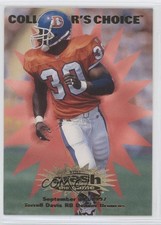 1997 Collector's Choice You Crash the Game Terrell Davis (September 21) HOF 0h5