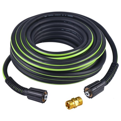 #ad Pressure Washer Hose 1 4quot; × 50FT 3200 PSI Heavy Duty Power Washer Replace $41.57