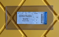 2024 CFP College Football NATIONAL CHAMPIONSHIP Ticket Michigan Washington RARE!