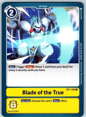 Blade of the True Common Release Special Booster 1.0 Normal BT1-102 C NM