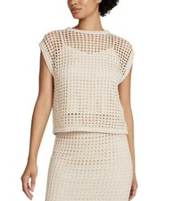 Steve Madden Women  s Size XS Crochet Top  Skirt 2pc Set MSRP 148