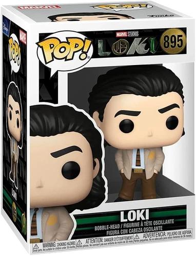Funko POP! Marvel LOKI #895 Comics Movies TV NEW +Protector Near Mint