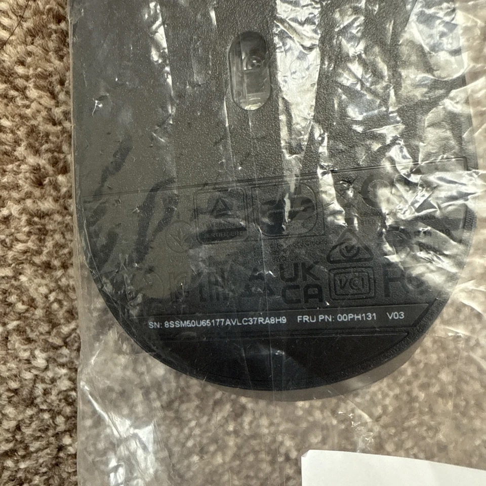 Original Lenovo Essential USB Mouse 00PH131 - Image 3 of 3