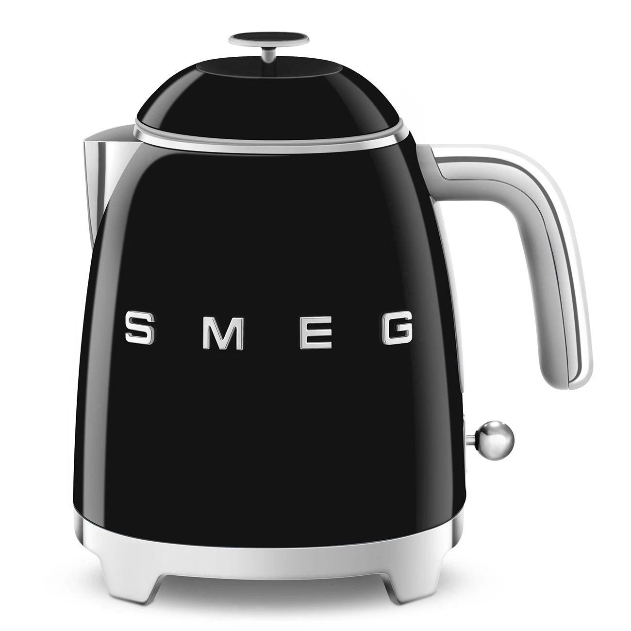 SMEG 50's Style Mini Electric Kettle 0.8L Capacity 1400W KLF05BLUK - Black