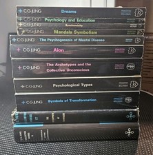 C.G. Carl Jung Gustav Lot 11 Books Collected Works Jungian Psychology Archetypes
