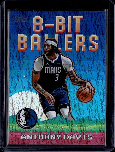 2025-26 Topps #8B-5 Anthony Davis 8-Bit Ballers Holo Foil