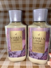 BATH AND BODY WORKS X2 Vanilla Ease Body Lotion 8oz Each