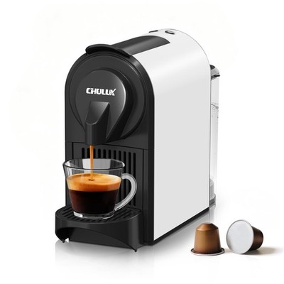 CHULUX Mini Espresso Machine for Nespresso Pod, 20 Bar Single Serve Coffee Ma...
