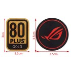 Dostawa 80plus Certyfikat Komputer host Naklejka wentylatora Karta graficzna Fan naklejka|