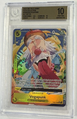 Vegapunk (Alternate Art) graded BGS 10 for sale on eBay