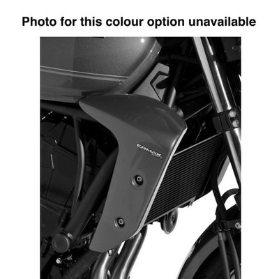 Ermax Kühler Seite Wangen Metallic Moondust Grau Kawasaki Z650 Rs 2022 - 2023
