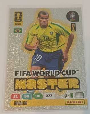 Karte FIFA WORLD CUP MASTER RIVALDO Brasil PANINI Adrenalyn FIFA World Cup 2026