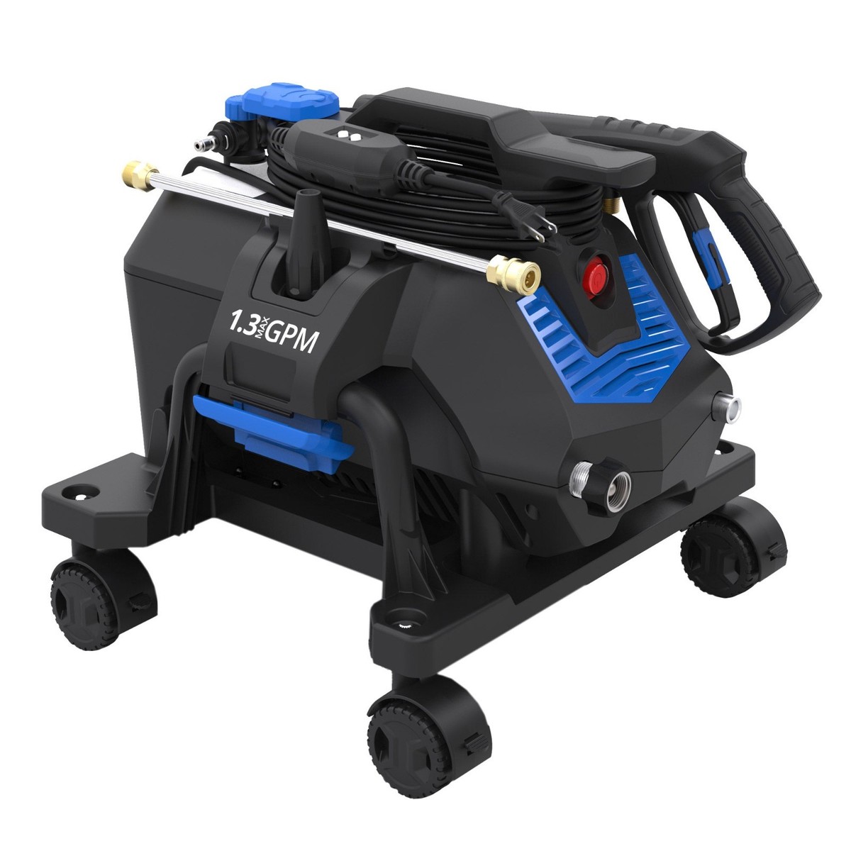 AR Blue Clean Portable Electric Pressure Washer 2300 PSI 1.3 GPM