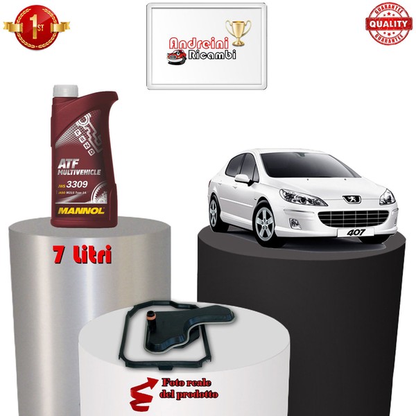 Set Filter Austausch Automatisch Und ÖL Peugeot 407 2.2 16V 120KW 163CV 2008--image
