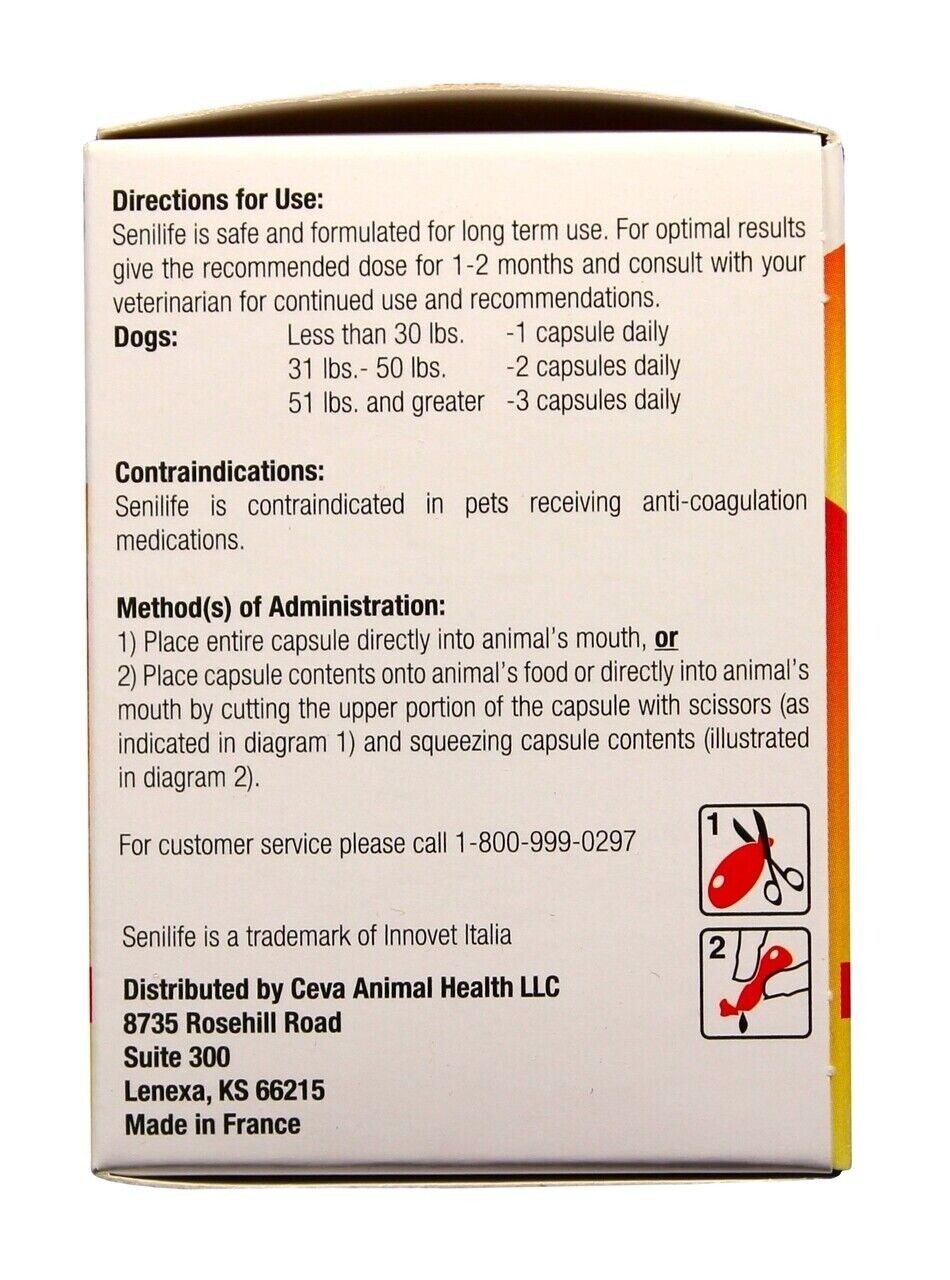 senilife dog supplement