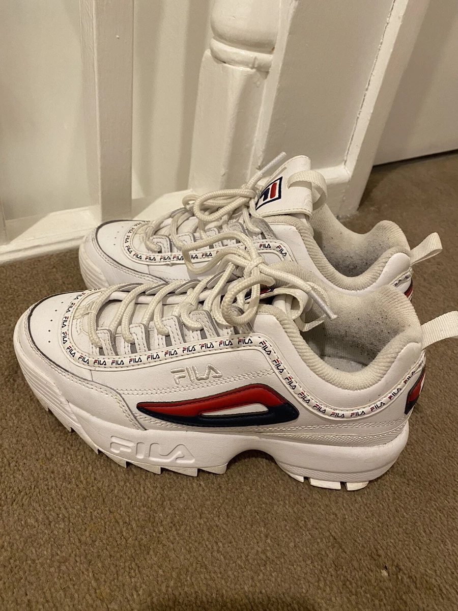 fila trainers size 4 eBay