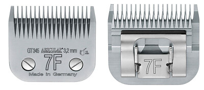 AESCULAP - MOSER - WAHL - OSTER - ANDIS - HEINIGER SCHERKOPF SIZE 7F / 3,2 MM