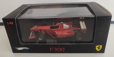 MATTEL - FERRARI F300 F1 Car #3 Red - Die Cast Model Scale 1:43