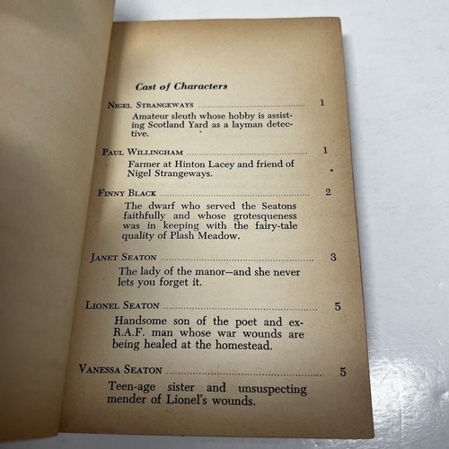 Head Of A Traveler Nicholas Blake Pocket Books 1st Print 1950 - Picture 9 of 10