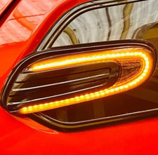 F56 MINI Cooper S JCW LED Dynamic Sequential Flowing Indicators Repeaters Black