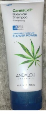 Andalou Naturals CannaCell Vitamin Botanical Shampoo Chamomile Myrtle Leaf 8.5oz