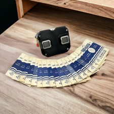 Vtg 50s Sawyers View Master Stereoscope 18 Reels Plants Cactus Travel Mountains