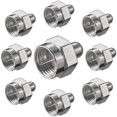 10x F-Abschlusswiderstand 75 Ohm LNB SAT F-Abschlußwiderstand F-Aufsteckdreher
