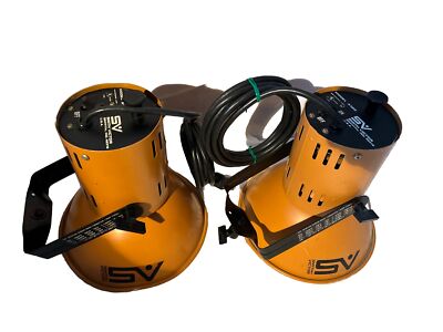 Lot 2 SMITH-VICTOR DELUXE STUDIO STAGE LIGHTS  2 MODEL A100.