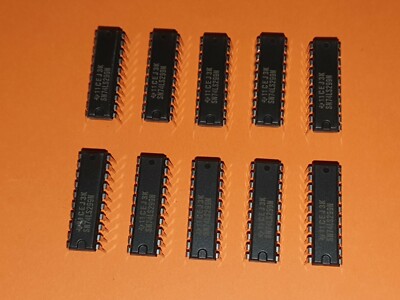 10x SN74LS299 8-Bit Schieberegister DIP-20 Texas Instruments