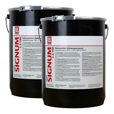 Mehrzweckfett Fett Lithium Schmierfett Lukoil 58950856 Signum L 2-150 2 X 5 Kg