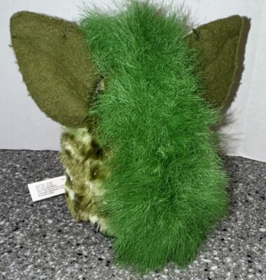 Vintage 1998 Alligator Furby 70-800 Working Green Fur Toy