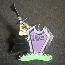 Disneyland Nightmare Before Christmas Mayor Tombstone Series Disney Pin 15720