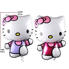 HELLO KITTY 5th Birthday Pink Balloon Set Birthday Party Decorations Age 5 Girls