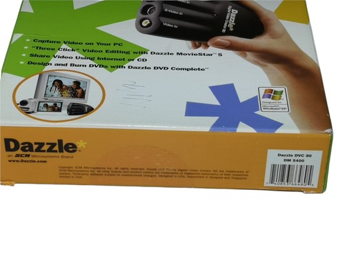 Dazzle Digital Video Creator 80 DM-5400 USB Video Capture Device - Picture 10 of 11