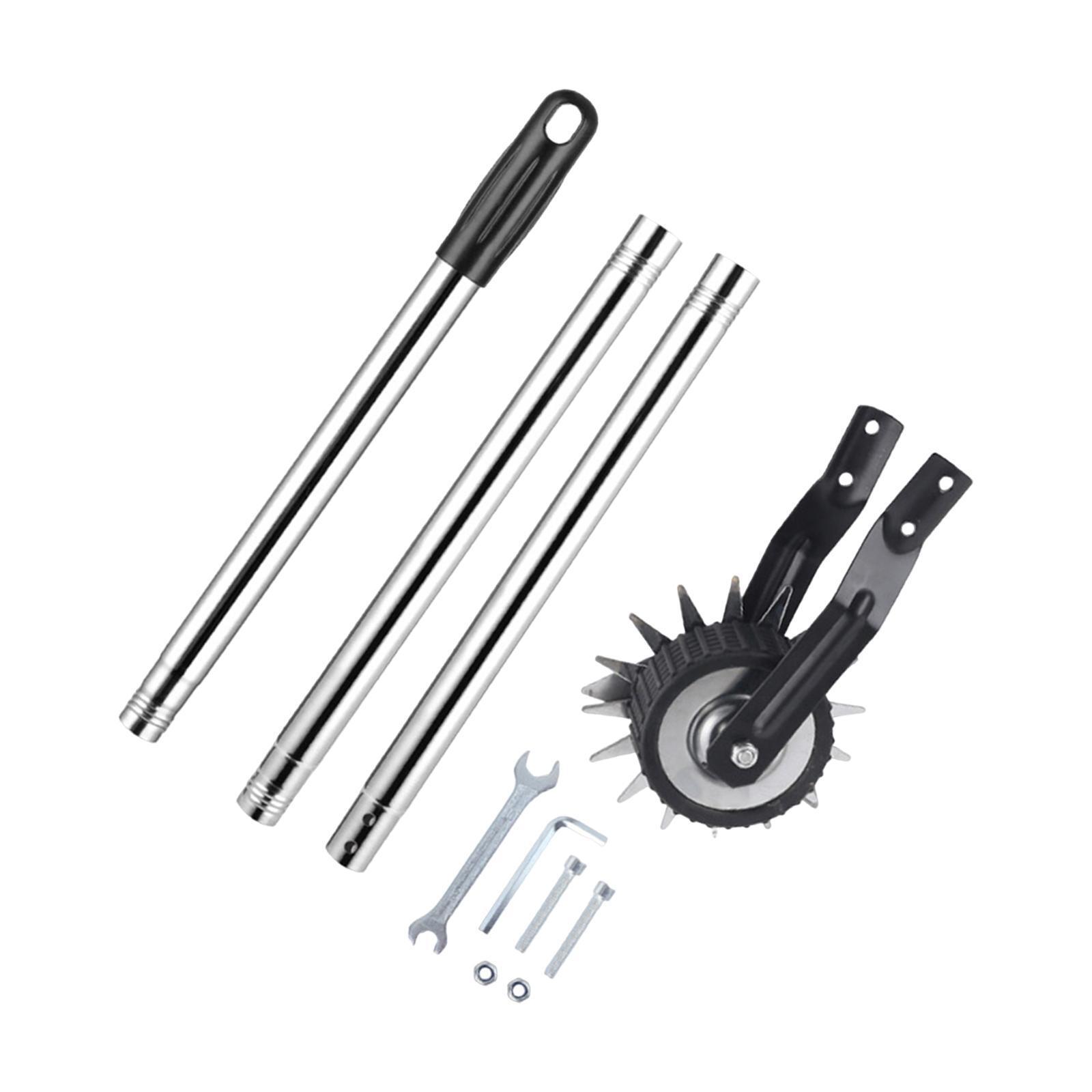 Lawn Edger Tool Hand Saw Wheel Rotary Edger for Garden Cable Burying