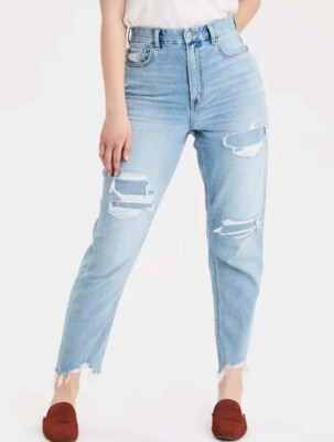 American Eagle Curvy Mom Jeans Size 2