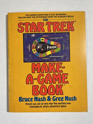 Star Trek Make A Game book unused 1979