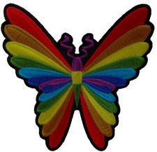 Colorful Butterfly Patch - 4x4 inch - P2647