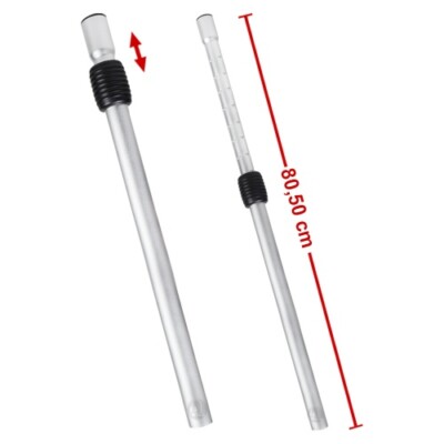 Staubsaugerrohr 35 mm Ø - Länge 80,50 cm pulverbeschichtet passt für Bosch Miele