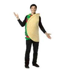 Rasta Imposta Taco Halloween Costume - One Size Adult - Unisex - New