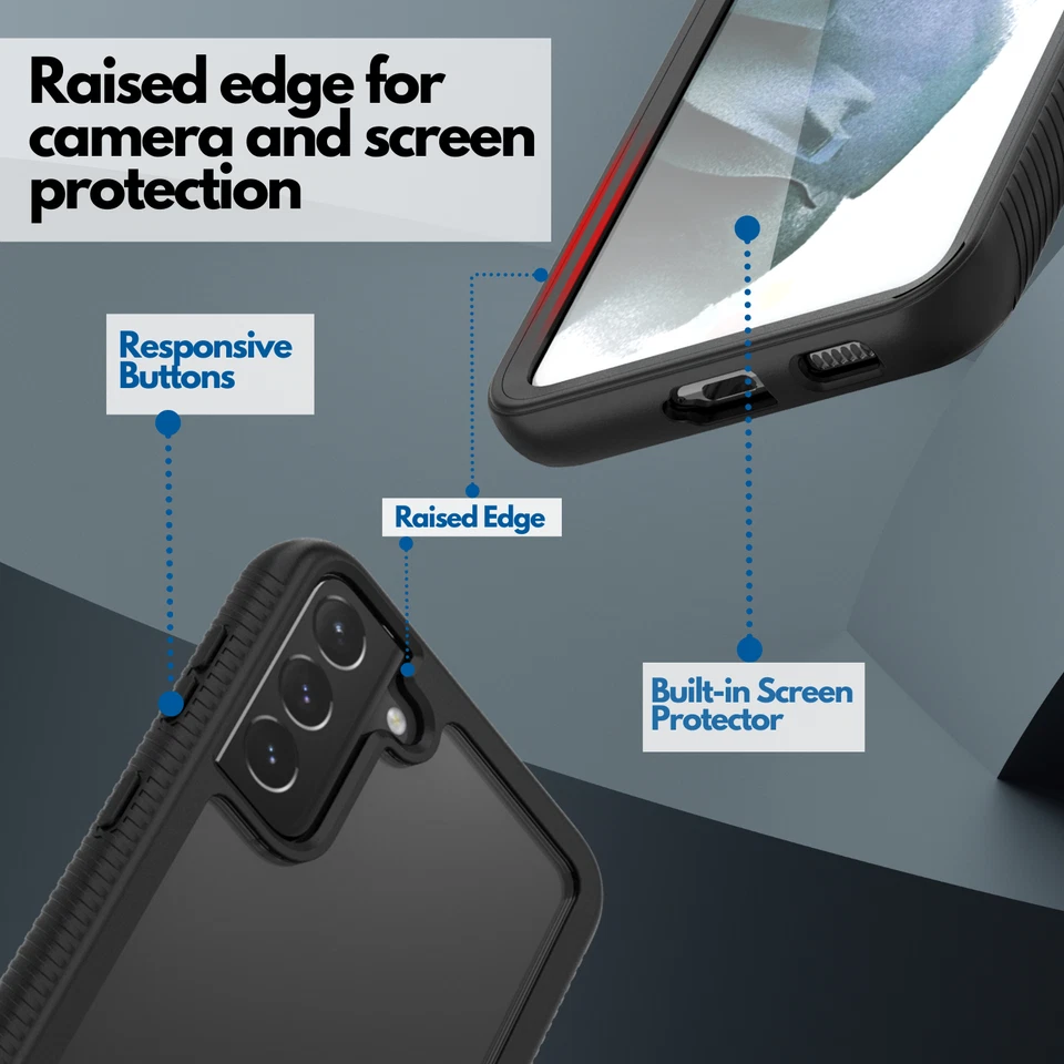 CBUS Heavy-Duty Case with Built-in Screen Protector for Samsung Galaxy S21 FE 5G - Image 3 of 4