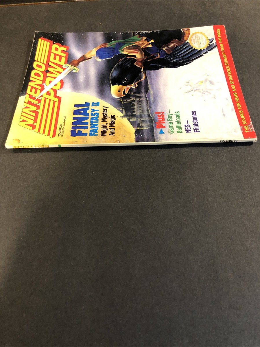 Nintendo power volume 30 with poster | eBay