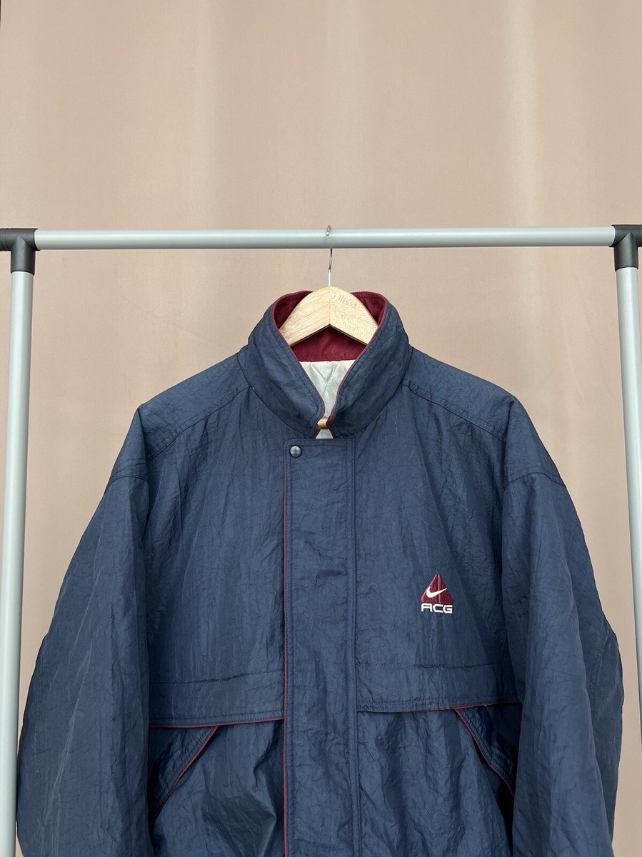 Nike ACG Reversible Jacket Mens Nylon With Big Swoosh Size