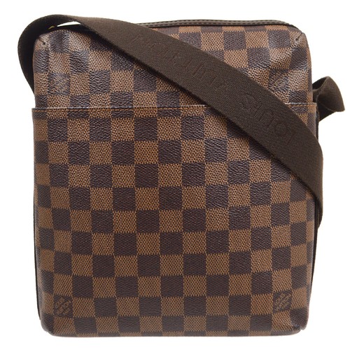 LOUIS VUITTON TROTTEUR BEAUBOURG SHOULDER BAG DAMIER EBENE BA4133 N41135  21849 | eBay