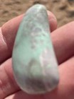 Untreated Blue Lucern Varicite Gemstone Cab Pendant from Utah — photo 4