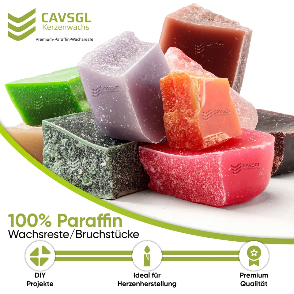15 Kg Wachsreste Wachs Kerzenwachs Kerzenreste Premium Paraffin Farbauswahl DIY - Bild 2 von 4