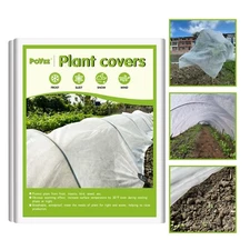 POYEE Plant Cover Protection Garden Fabric Floating Row Crop Cover Frost Blanket