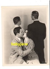 BUDDY ROGERS MARY BRIAN JACK OAKIE WM AUSTIN ORG 8X10 PHOTO 1928 SOMEONE TO LVOE